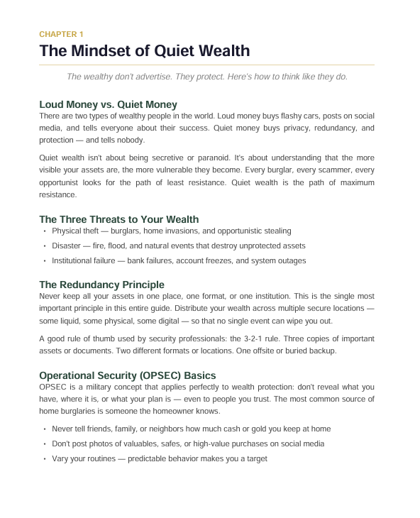 HIDDEN ASSETS
