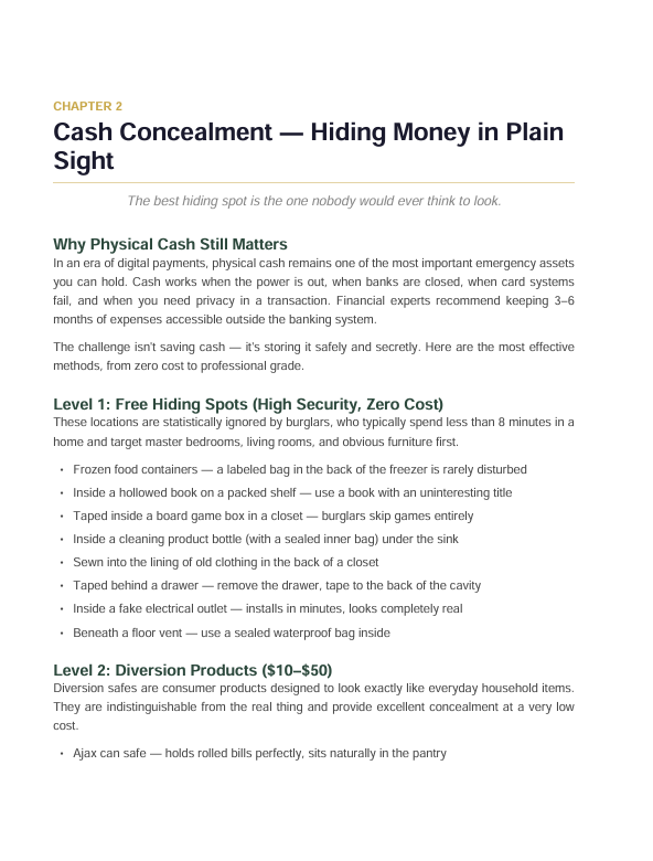 HIDDEN ASSETS